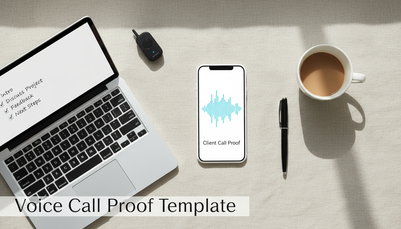 Voice Call Proof: Client Win Template + Tips