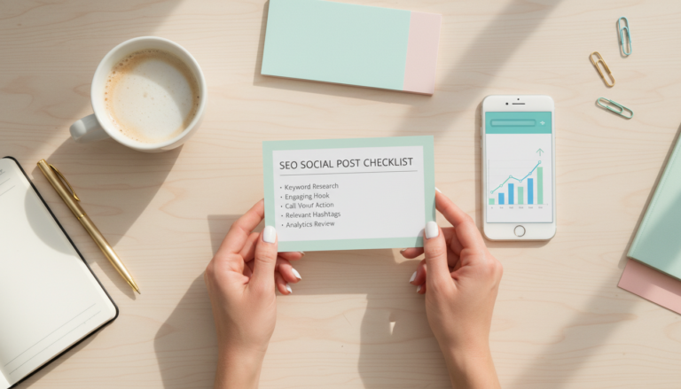 SEO Social Media Post Checklist for Higher Reach