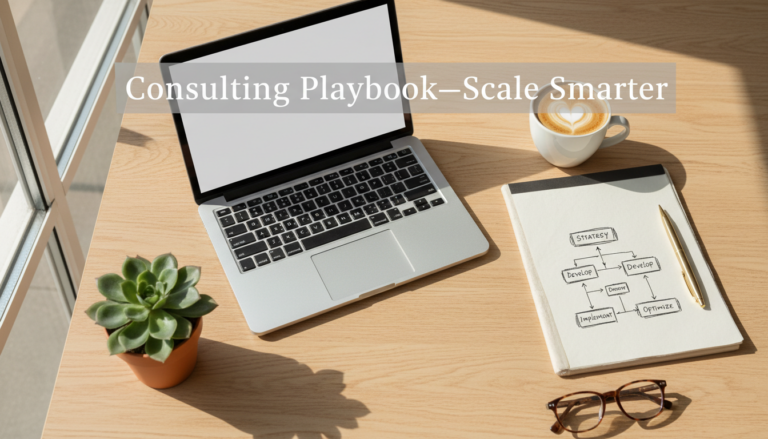 Business Consulting Playbook: Scale Smarter in 2026