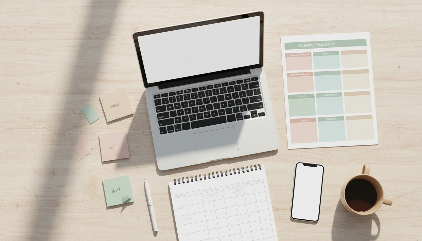 Step-by-Step Marketing Project Plan Template