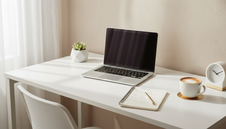 Career Success Aesthetic: Desk Setup + Daily Habits