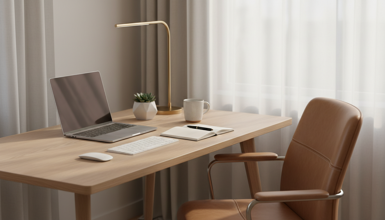 Freelancer Aesthetic Desk Setup Ideas