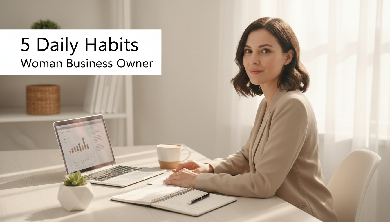 5 Daily Habits of a Successful Woman Business Owner