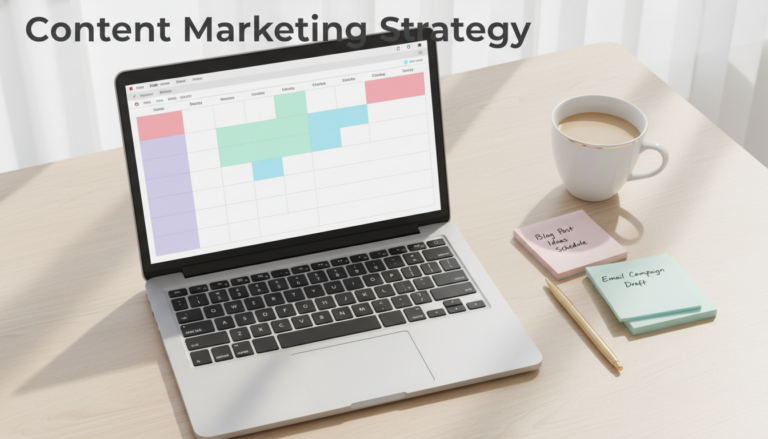 10-Step Content Marketing Strategy (Free Template)