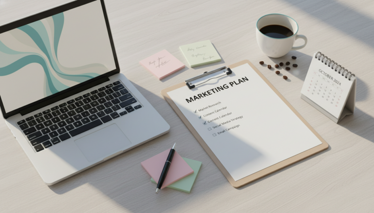 30-Day Marketing Plan Template + Checklist