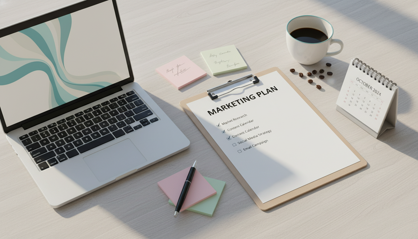 30-Day Marketing Plan Template + Checklist